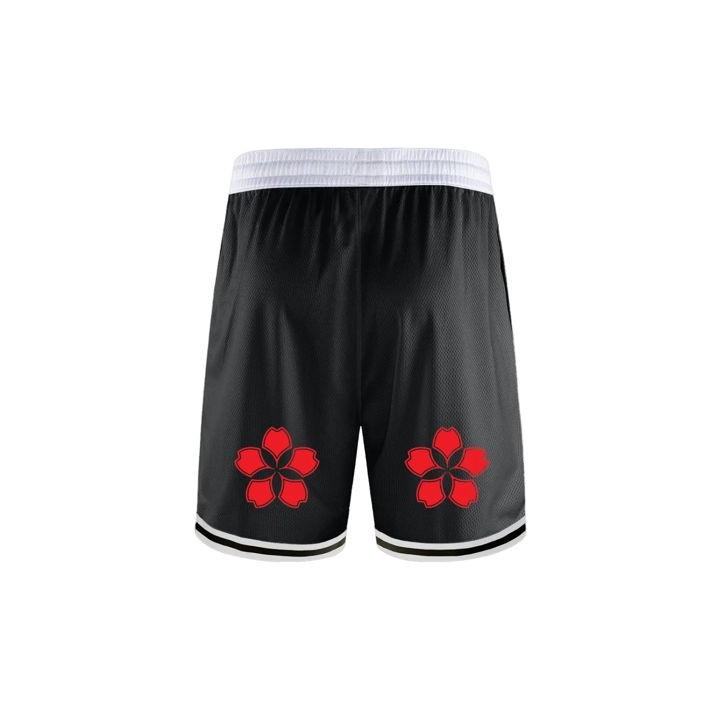 Classic Stripe Trim Basketball Shorts