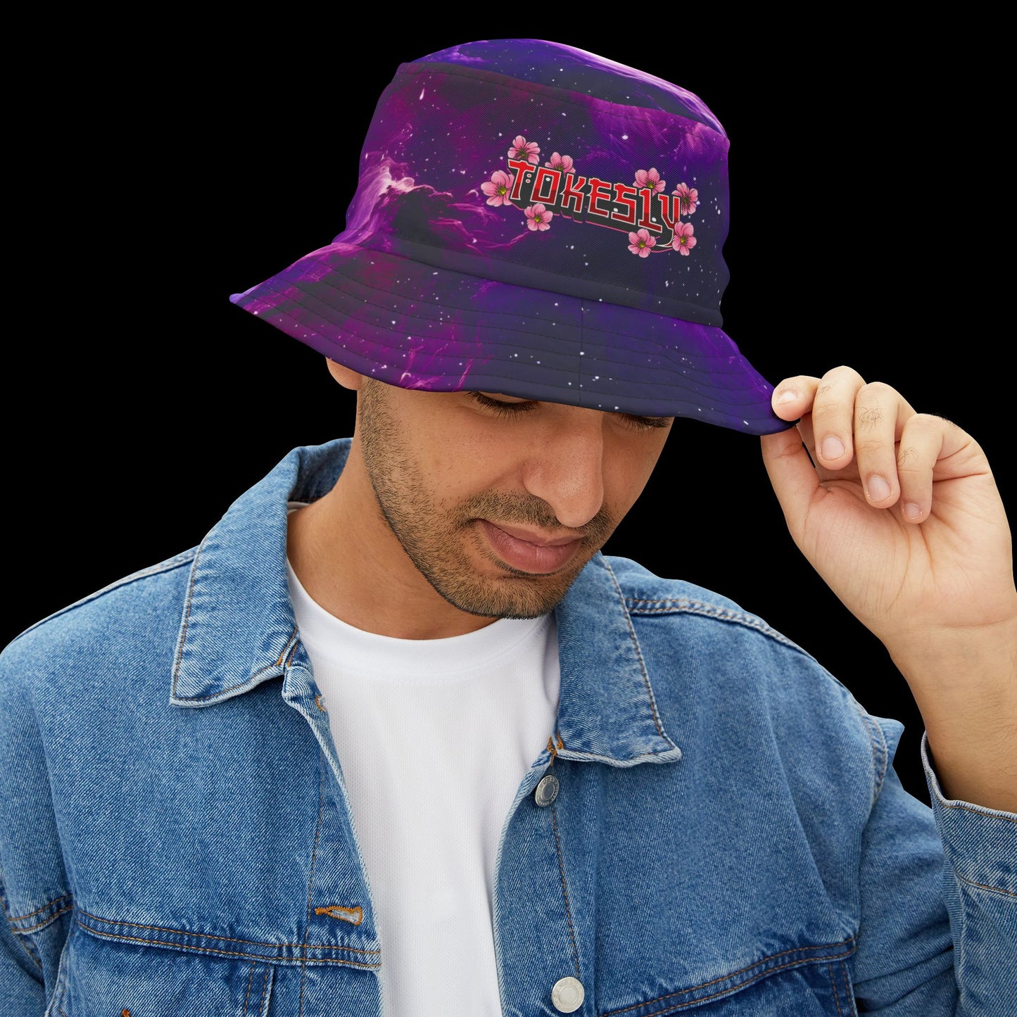 Cosmic Floral Bucket Hat