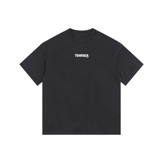 Vintage Washed Oversized Cotton T-Shirt