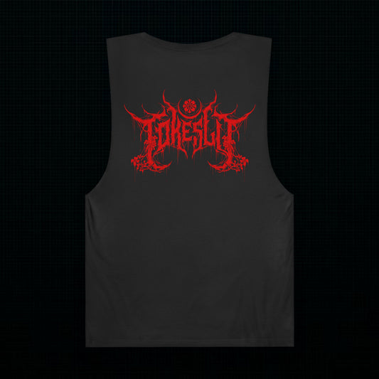 Red Gothic Tank Top