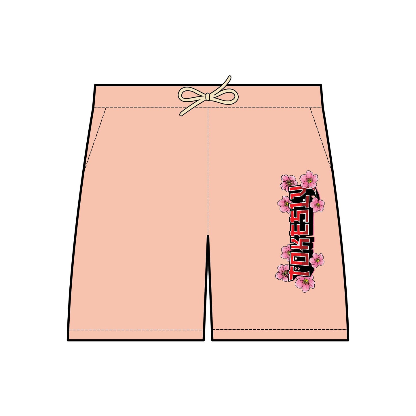 Sakura Fleece Shorts