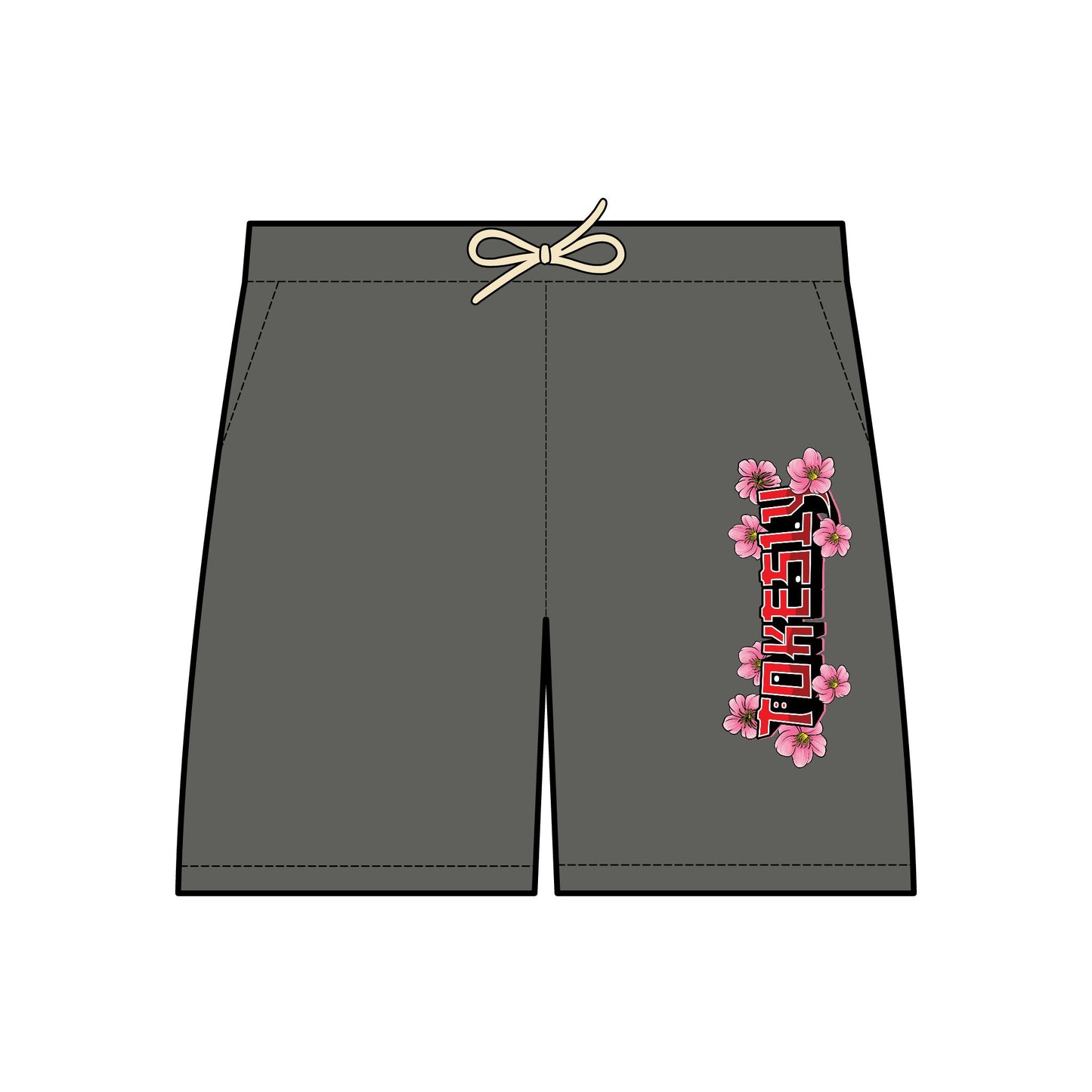 Sakura Fleece Shorts