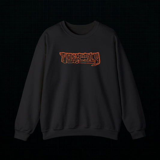 Embroidered Outline Sweater