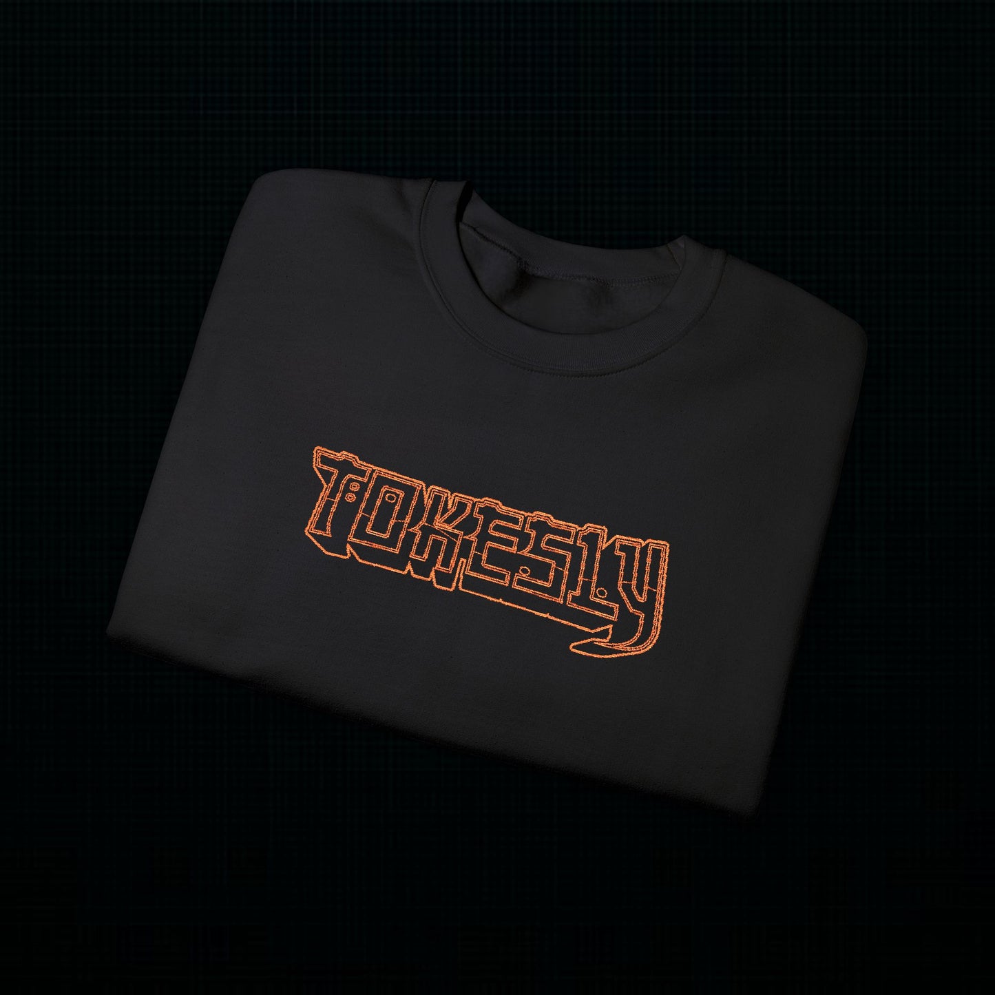 Embroidered Outline Sweater