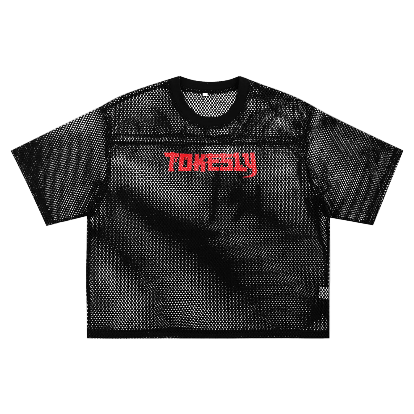 See-through Boxy Net T-Shirt