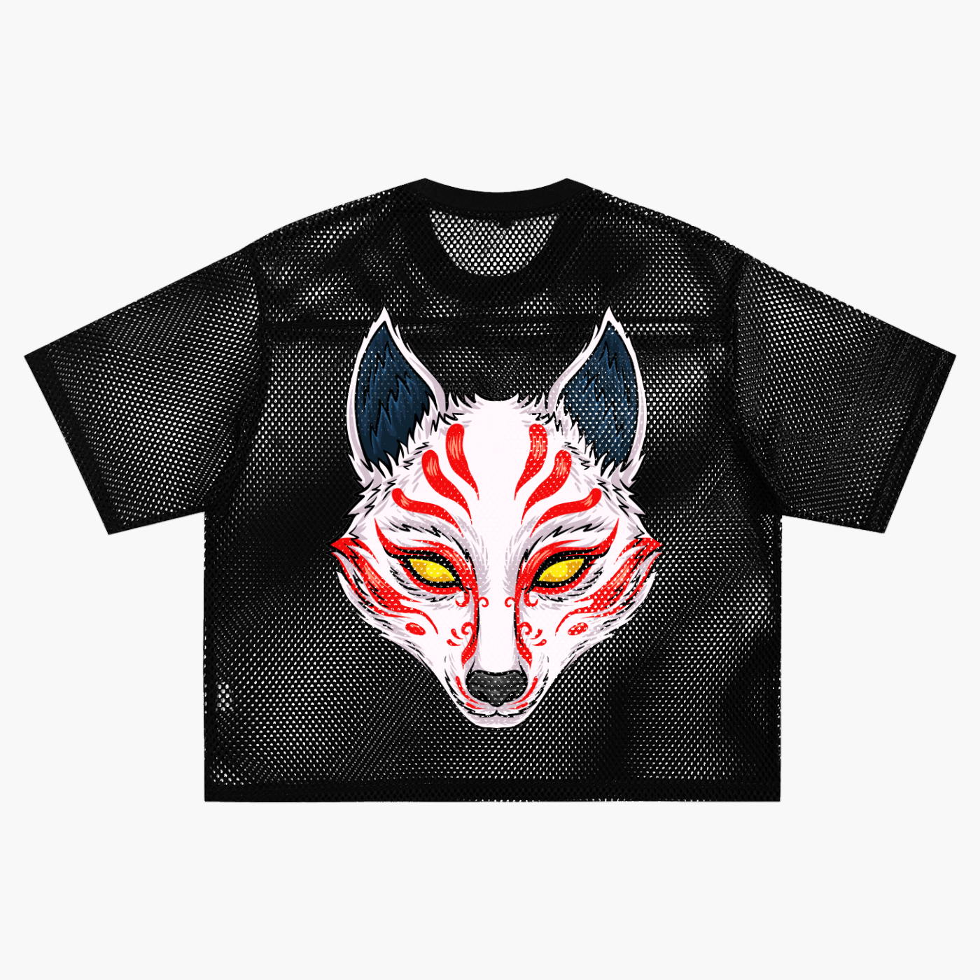 See-through Boxy Net T-Shirt