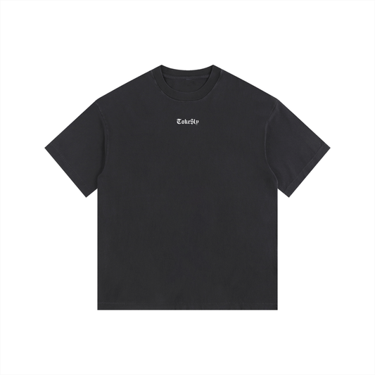 Vintage Washed Oversized Cotton T-Shirt